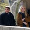 Emma Stone et Jonah Hill sur le tournage de la série Netflix "Maniac" à New York, le 15 novembre 2017.15/11/2017 - New York