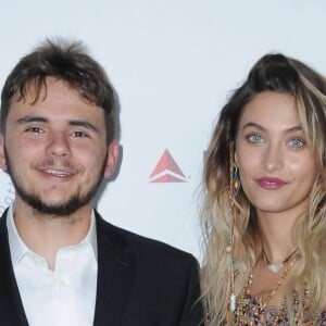 Prince Jackson, Paris Jackson au diner caritatif AIDS Foundation and Mothers2Mother au Green Acres Estates à Beverly Hills, le 24 octobre 2017