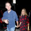 America Ferrera et son mari Ryan Piers Williams, main dans la main sortent d'une soirée à Beverly Hills, le 3 août 2017.