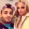 Britney Spears et son chéri Sam. Instagram, janvier 2018