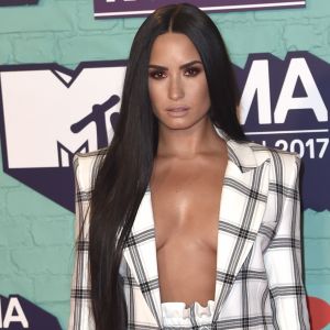 Demi Lovato - Soirée des 24ème MTV Europe Music Awards à la salle SSE Wembley Arena à Londres, le 12 novembre 2017.