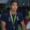 Daniel Narcisse - Arrivées des athlètes des jeux olympiques de Rio 2016 à l'aéroport de Roissy. Le 23 août 2016.