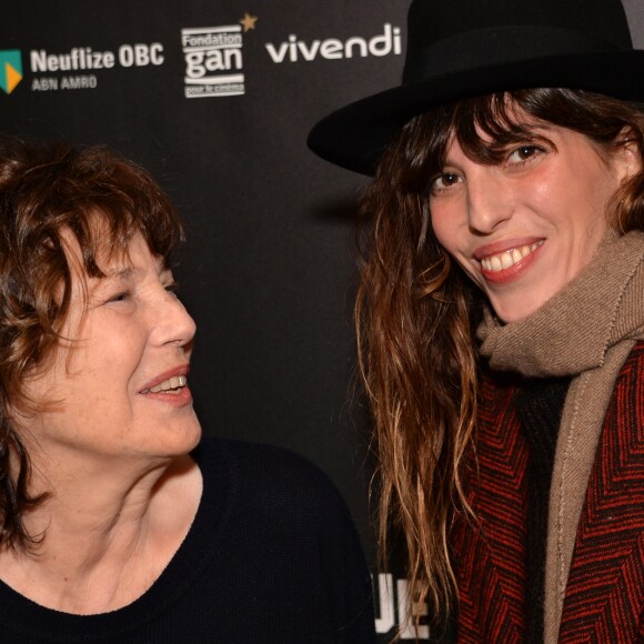 Jane Birkin et sa fille Lou Doillon - Ouverture de la rétrospective Jane Birkin à la cinémathèque française à Paris le 25 janvier 2017 . © Veeren/Bestimage