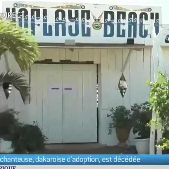 L'île de N'Gor au Sénagal où France Gall avait ouvert le restaurant "Noflaye Beach". Images du Journal de l'Afrique sur TV5 Monde, janvier 2018.