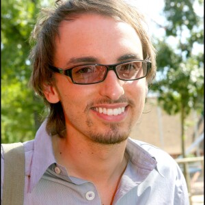 Christophe Willem à la conférence de presse de M6, à Paris, en 2006