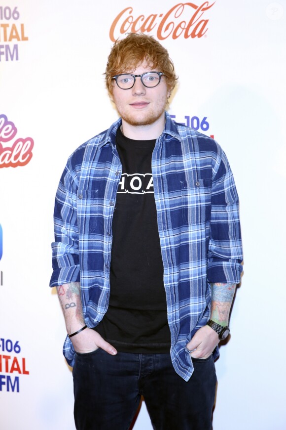 Ed Sheeran - People à la soirée "Jingle Bell Ball with Coca-Cola" à Londres le 10 décembre 2017
