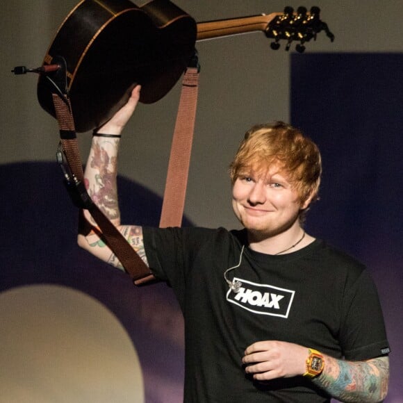 Ed Sheeran - Concert Poptopia au SAP Center à San Jose en Californie, le 2 décembre 2017