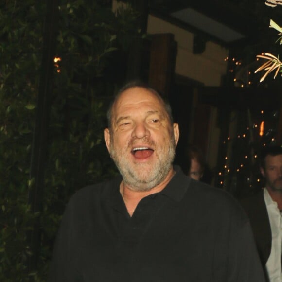 Harvey Weinstein est allé dîner avec Quentin Tarantino au restaurant AGO à West Hollywood, le 10 août 2017. © CPA/Bestimage