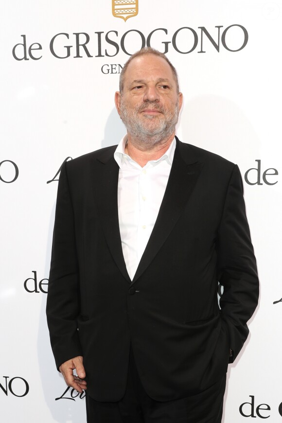 Harvey Weinstein - Photocall de la soirée de Grisogono "Love On The Rocks" à l'hôtel Eden Roc au Cap d'Antibes lors du 70 ème Festival International du Film de Cannes. Le 23 mai 2017.