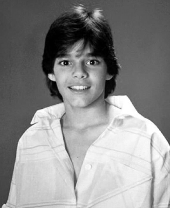 Ricky Martin, enfant. Cliché non daté.
