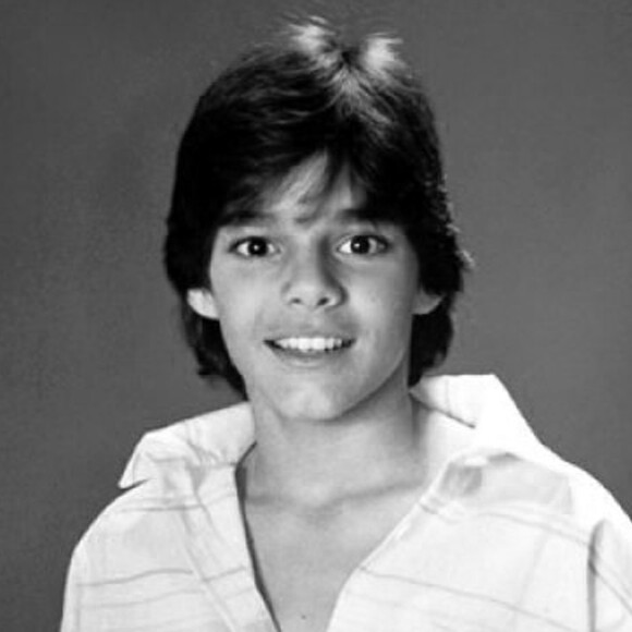 Ricky Martin, enfant. Cliché non daté.