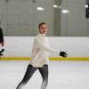 Exclusif - Margot Robbie s'entraine comme une patineuse professionnelle à Los Angeles le 2 janvier 2017.