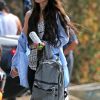 Exclusif - Megan Fox et son mari Brian Austin Green sont allés déjeuner avec leurs enfants Noah, Journey et Bodhi au restaurant Nobu à Malibu, le 22 mai 2017.