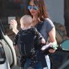 Exclusif - Megan Fox fait du shopping avec son fils Journey River Green chez Sephora dans le quartier de Malibu à Los Angeles, le 13 février 2017. © CPA/Bestimage