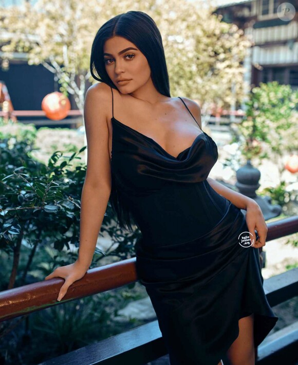Kylie Jenner pose pour sa nouvelle campagne de publicité pour sa collection Kendall+Kylie. 19 septembre 2017 à New York.