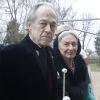 Semi-Exclusif - Le comte et la comtesse de Paris - Messe de requiem pour Son Altesse Royale le prince François de France à la chapelle royale à Dreux le 6 janvier 2018 © Alain Guizard / Bestimage