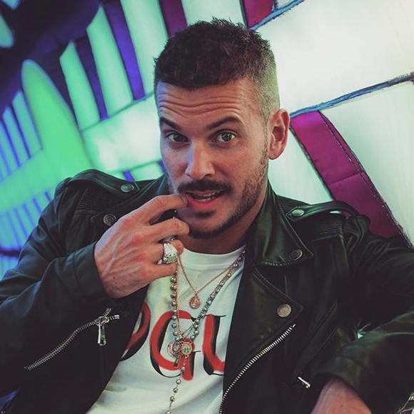 M. Pokora à Dubaï sur une photo publiée sur Instagram le 3 janvier 2018