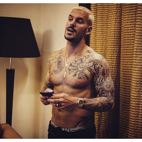 M. Pokora sur une photo publiée sur Instagram le 20 novembre 2017