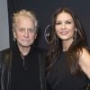 Michael Douglas et sa femme Catherine Zeta-Jones - Projection du film "Cocaine Godmother: The Griselda Blanco Story" au NeueHouse Madison Square à New York City, New York, etats-Unis, le 30 novembre 2017.