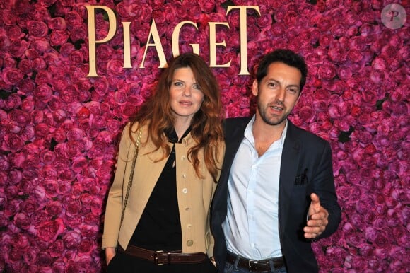 Gwendoline Hamon et Frederic Diefenthal à Paris le, 13 Juin 2013 - Soiree privee Piaget a l'Orangerie Ephemere dans le jardin des Tuileries Piaget.