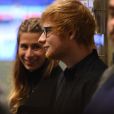 Concert de Ed Sheeran en présence de sa compagne Cherry Seaborn pour son nouvel album "Divide" lors de l'émission 'The One Show' à Londres le 3 mars 2017.
