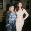 Marilou Berry et Audrey Fleurot - Défilé Julien Fournié, collection Haute Couture printemps-été 2018 à L'Oratoire du Louvre. Paris, le 23 janvier 2018. © CVS - Veeren / Bestimage
