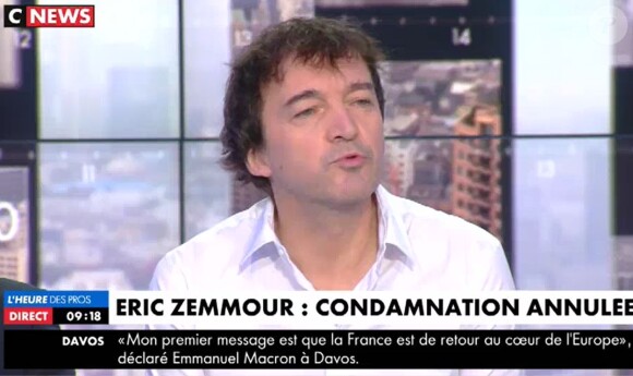 Cali quitte le plateau - CNEWS, "L'heure des pros", jeudi 25 janvier 2018