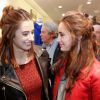 Exclusif - Loup et Liv Delon - Lancement de la marque de vêtements de cuir "Anthony Delon 1985" chez Montaigne Market à Paris. Le 7 mars 2017 © Philippe Doignon / Bestimage