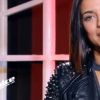 Cécyle lors de la première soirée des auditions à l'aveugle dans "The Voice 7" (TF1) samedi 27 janvier 2018.