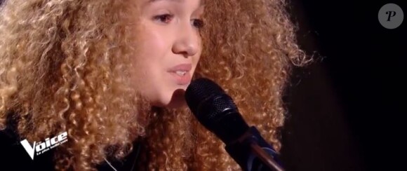 Ecco lors de la première soirée des auditions à l'aveugle dans "The Voice 7" (TF1) samedi 27 janvier 2018.