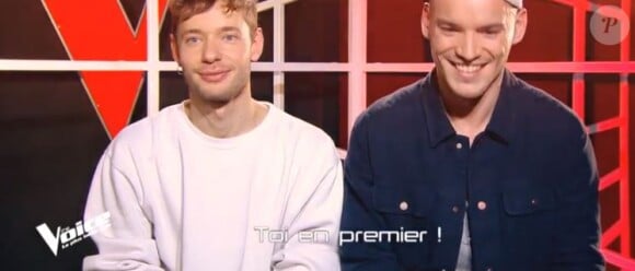 Kriill lors de la première soirée des auditions à l'aveugle dans "The Voice 7" (TF1) samedi 27 janvier 2018.