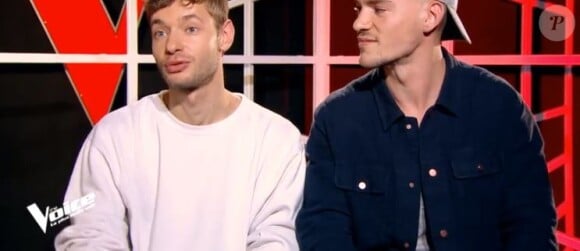 Kriill lors de la première soirée des auditions à l'aveugle dans "The Voice 7" (TF1) samedi 27 janvier 2018.