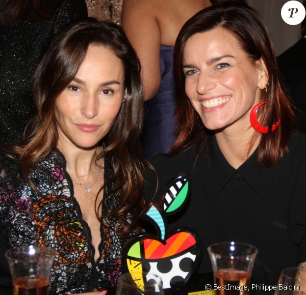 Vanessa Demouy, Fauve Hautot - Dîner de la 41ème édition du Prix The Best à l'hôtel George V à Paris le 25 janvier 2018. © Philippe Baldini/Bestimage