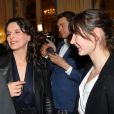 Exclusif - Juliette Binoche et sa fille Hannah Magimel - L'actrice reçoit le "French Cinema Award Unifrance" au ministère de la Culture à Paris, le 19 janvier 2018. © Veeren/Bestimage