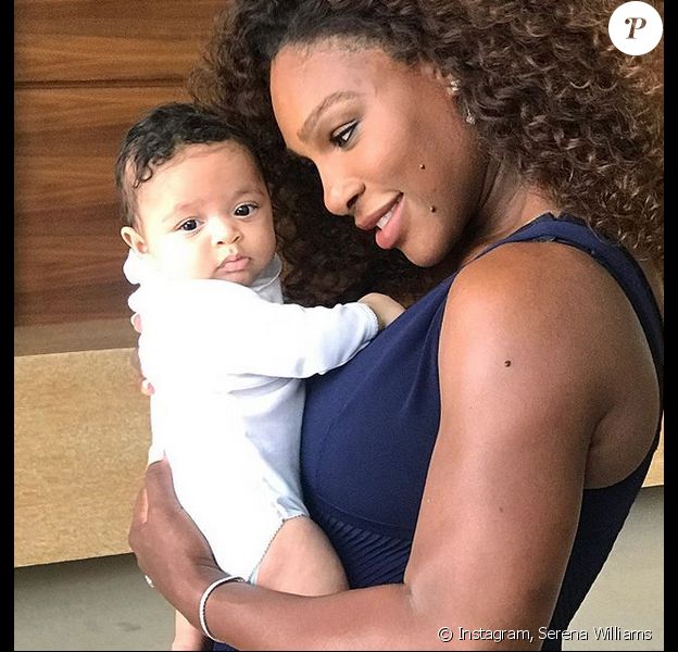 Serena Williams Sa Fille Alexis Adorable Et Deja Fan De Tennis Purepeople