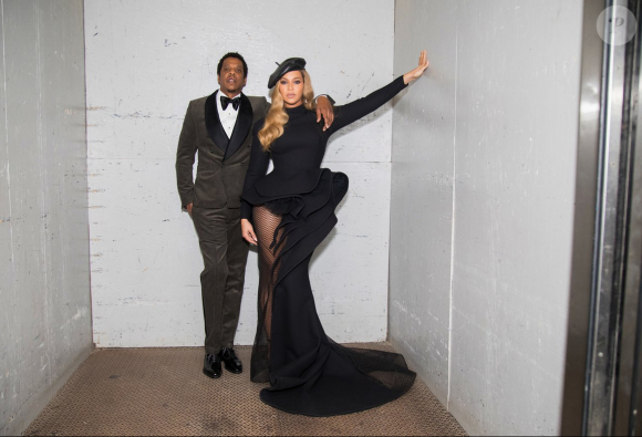 Beyoncé et JAY-Z au gala pré-Grammy Awards de la Clive J. Davis Foundation et de la Recording Academy. New York, le 27 janvier 2018.