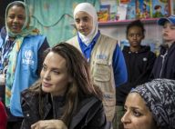 Angelina Jolie "bouleversée" face aux réfugiés avec Shiloh et Zahara