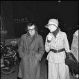  Woody Allen et Diane Keaton &agrave; Paris en 1974 
