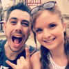 Benoît (Mariés au premier regard) et sa nouvelle petite copine Anaïs, en août 2017.