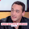 Jean-Baptiste Guégan, sosie vocal de Johnny Hallyday sur le plateau de C à vous, le 30 janvier 2018.