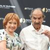 Gérard Hernandez et Marion Game - 57ème Festival de télévision de Monte-Carlo, le 17 juin 2017. © Denis Guignebourg/Bestimage