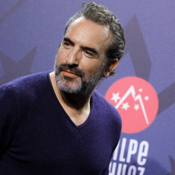 Jean Dujardin lors de la soirée de clôture et remise de prix du 21ème festival international du film de comédie de l'Alpe d'Huez le 20 janvier 2018. © Dominique Jacovides / Bestimage