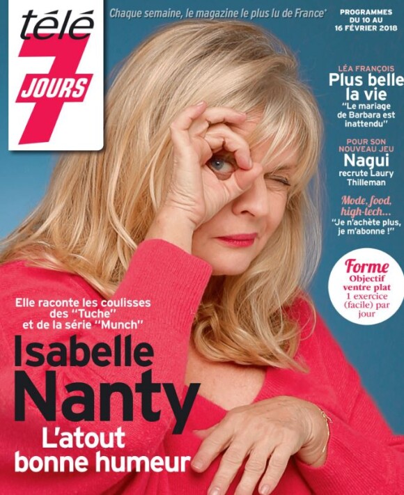 Couverture du magazine "Télé 7 Jours", programmes du 10 au 16 février 2018.