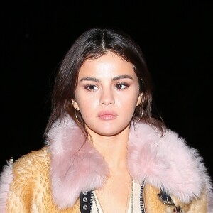 Selena Gomez est allée dîner avec ses amies au restaurant Ysabel à West Hollywood le 2 février 2018.