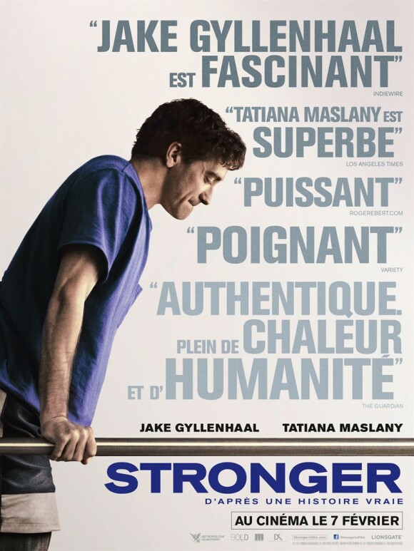Affiche du film Stronger, en salles le 7 février 2018