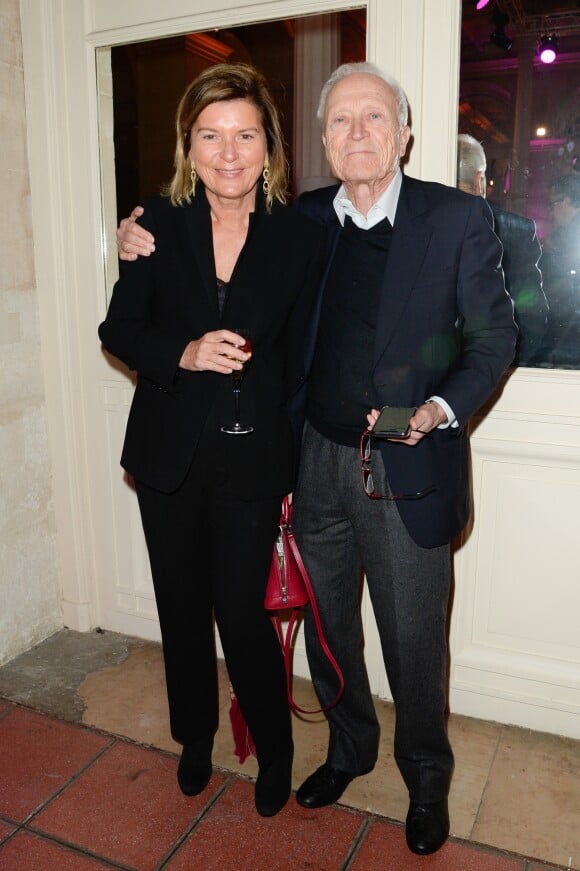 Jérôme Seydoux et sa femme Sophie - 25ème édition des Trophées du Film Français 2018 au Palais Brongniart à Paris, le 6 février 2018. © Coadic Guirec/Bestimage