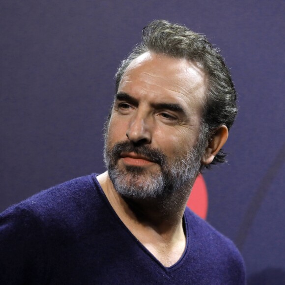 Jean Dujardin lors de la soirée de clôture et remise de prix du 21e festival international du film de comédie de l'Alpe d'Huez le 20 janvier 2018. © Dominique Jacovides / Bestimage