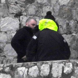 Kit Harrington sur le tournage de la saison 8 de Game of Thrones à Dubrovnik en Croatie, le 7 février 2018.