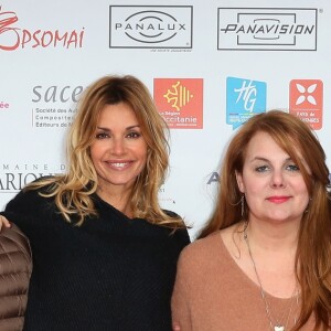 Ingrid Chauvin, Lorie (Laure Pester), Charlotte Valandrey, Samy Gharbi, Ariane Seguillon et Joaquim Fossi pour "Demain nous appartient" - 20ème anniversaire du Festival des Créations Télévisuelles de Luchon, France, le 9 février 2018. © Patrick Bernard/Bestimage