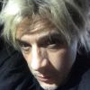 Nicola Sirkis, blond, en mode selfie sur Instagram, le 11 février 2018